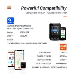 Magene S3+ Speed Cadence Sensor ANT Bluetooth Computer Speedmeter Dual Sensor Bike Accessories Compatible with WahooOnelap Zwift