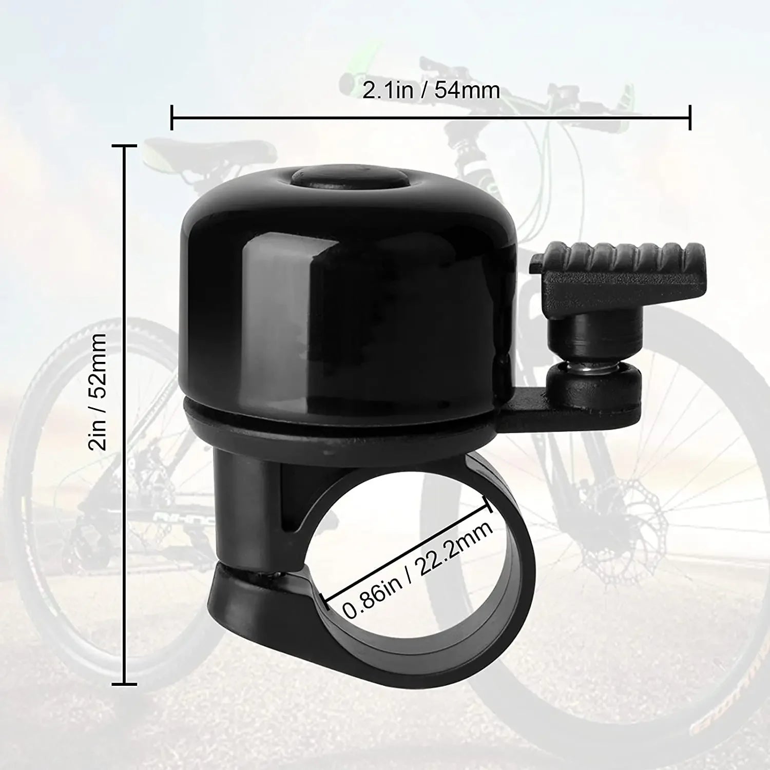 Bicycle Bell Small Size Alloy Mountain Road Bike Horn Sound Alarm For