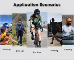 SCVCN Cycling Sunglasses Photochromic Glasses for Men Sun Mountain Bike Road Bicycle Eyewear Cycle Goggles Sports UV400 MTB