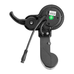 Electric Scooter Meter 6 Pin Display ZQ-100 LCD Display Mileage Meter Speed Adjustable for Electric Scooter Dashboard With Key