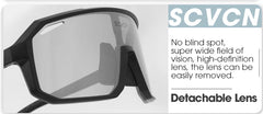 SCVCN HOT MTB Cycling Glasses for Men Women Outdoor Sports Running Drving Sunglasses UV400 Road Running Bike Bicycle Goggles