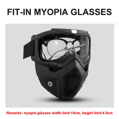 Outdoor Sport Windproof Mask Goggle HD Motorcycle Glasses Snowboard Eyewear Riding Motocross Summer UV Protection Sunglasses