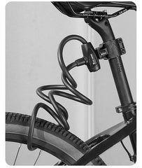 WEST BIKING Antifreezing Bicycle Cable Lock Portable Anti-Theft Bike Wire Lock With 2 Keys E-Bike Scooter Motorcycle Safety Lock