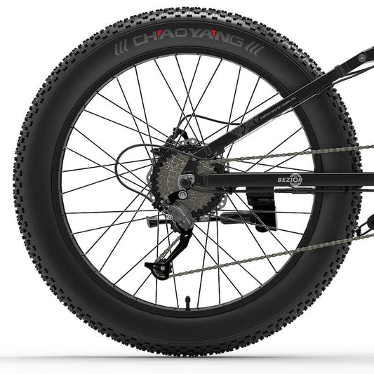 Bezior X PLUS Bicycle Original Front and Rear Wheel Without Tires - Pogo Cycles