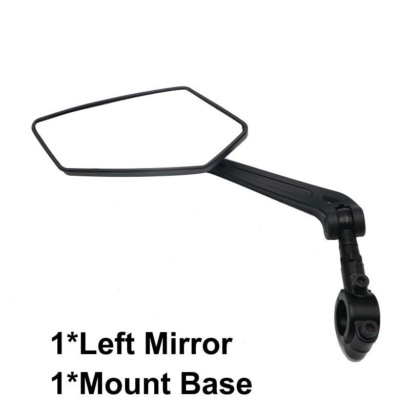 Bicycle Rear View Mirror Reflector/ Adjustable - Pogo Cycles