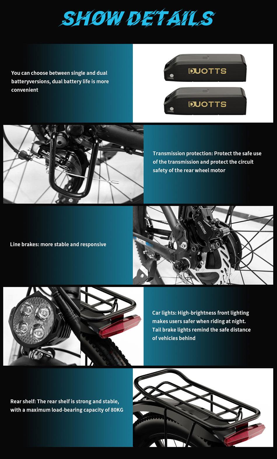 DUOTTS C29 Pro 29 Inch Electric Mountain Bike Preorder (Arriving in the end of March) - Pogo Cycles