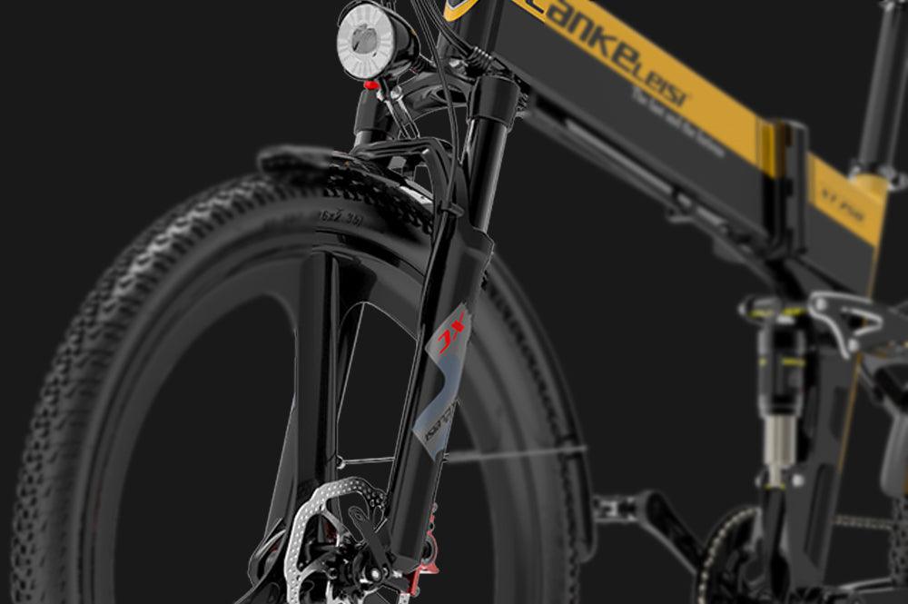 LANKELEISI XT750 Sports Version Electric Folding Bike - Pogo Cycles