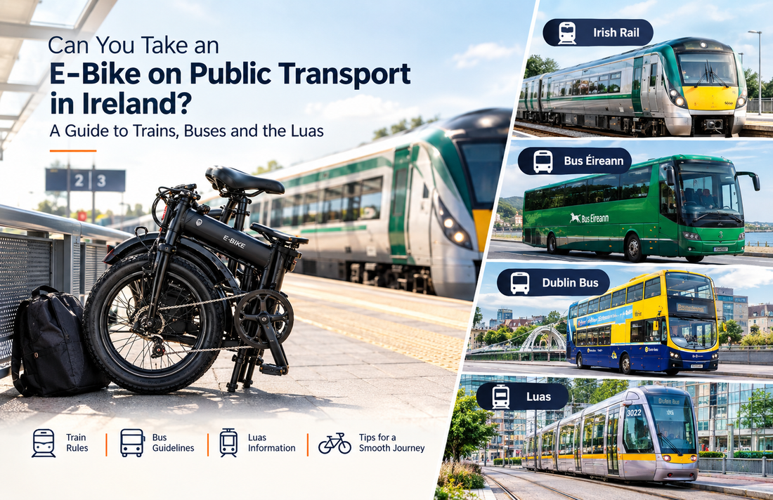 Can You Take an Electric Bike on Public Transport in Ireland? A Guide to Trains, Buses and the Luas