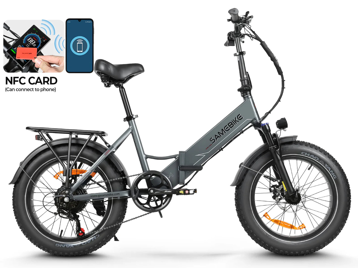 Samebike LOTDM200-II 750W Step-through Folding Electric Bike