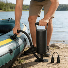 Quick Hand Air Pump, Portable Manual Inflator, Lightweight Handheld Air Pump For Inflatable, Pool Floats, Balloons, Air Beds