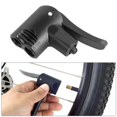 DOMEN Bicycle Air Pump Conversion Clip 2 In 1 Fast Conversion Head Clip Type Nozzle Car Tire Valve Pump Nozzle Adapter