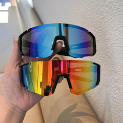 UV Sandproof Cycling Sunglasses Eye Protector Clear Outdoor Sport Goggle Protection Anti Radiation Lens Windproof Glasses