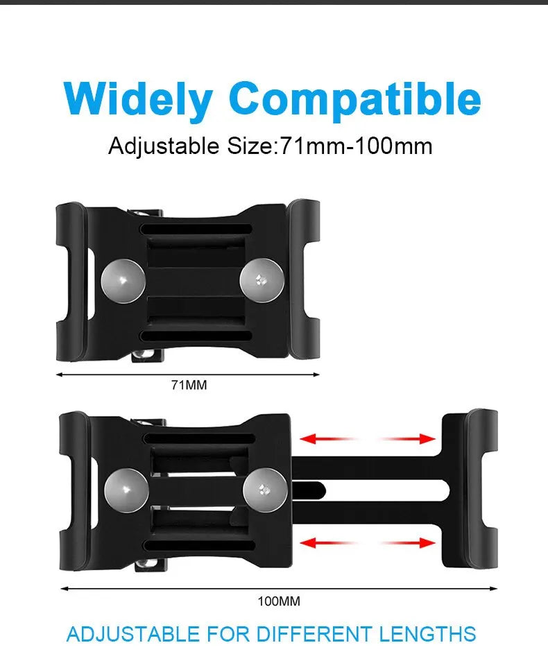 Aluminum Alloy Bike Phone Holder  Anti-slip Bracket Metal Motorcycle GPS Clip Universal Cycle Bicycle Phone Stand