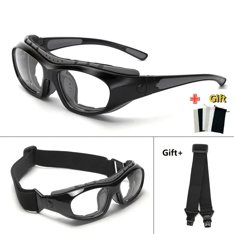Basketball Eyeglasses Myopia Football Goggle Cycling Bicycle Bike Eyewear Outdoor Sport Glasses Prescription Customizable Lenses