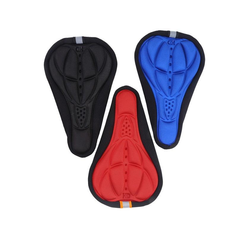AOSTIRMOTOR Mountain Bike Saddle Seat Cover Thick Breathable Seat Soft Comfortable Foam Bicycle Seat Cushion Cycling Accessories - Pogo Cycles