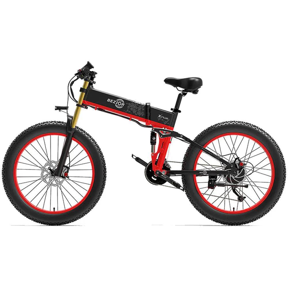 Bezior X Plus Electric Mountain Folding Electric Bike - US - Pogo Cycles