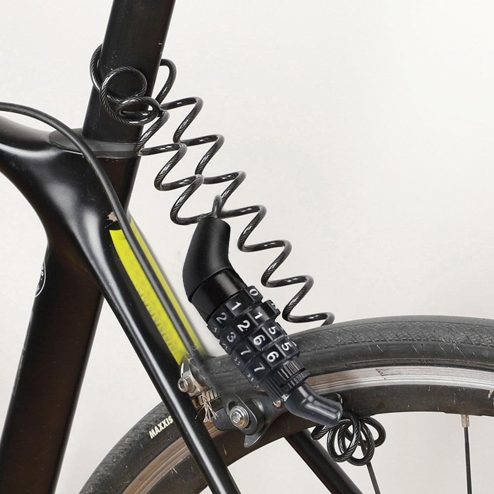 Bicycle Lock Steel Cable Chain Security - Pogo Cycles