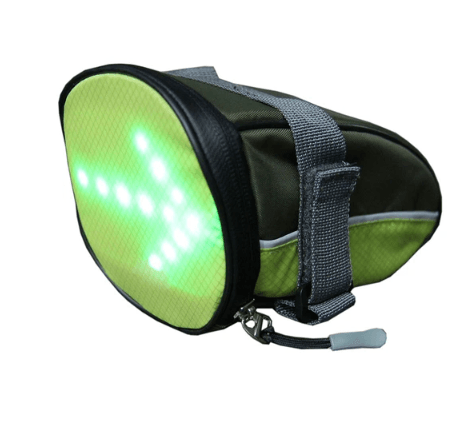 Bicycle Taillight Bag with signal indicator (30 days shipping) - Pogo Cycles available in cycle to work