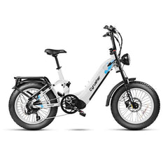 Cyrusher Ovia Step-through E-Bike - Pogo Cycles available in cycle to work