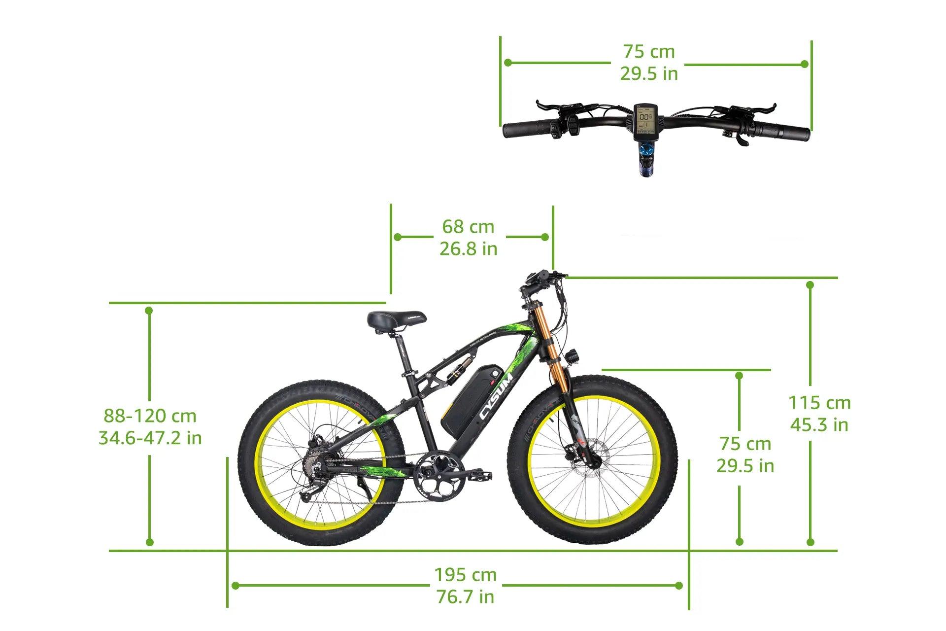 CYSUM M900 Electric Bike - Pogo Cycles