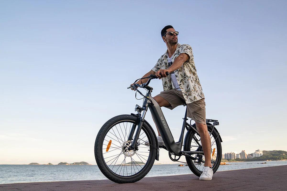 DYU C1 26 Inch City Electric Bike - US - Pogo Cycles