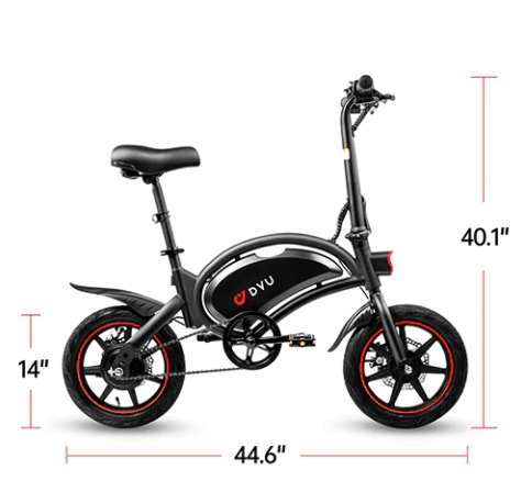 DYU D3F Upgraded Folding Electric Bike - US - Pogo Cycles