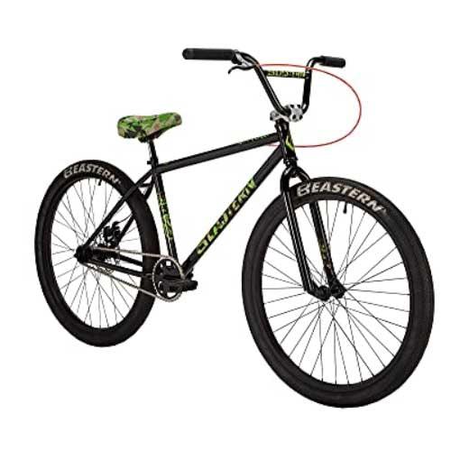 Eastern Bikes Growler 26-Inch Cruiser Bike, Hi-Tensile Steel frame (Black) - Pogo Cycles