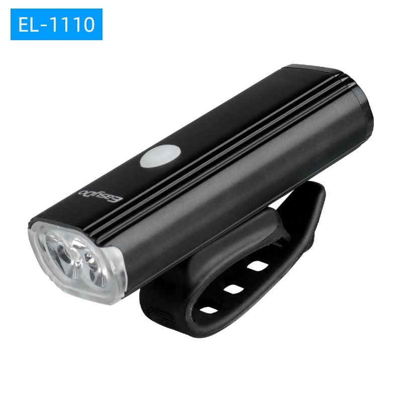 Easydo EL-1110 Dual XPG LED Headlight Alloy Housing 4400mAH Battery 1000Lumen 360 Degree Rotation Cycling Lighting Front Lantern - Pogo Cycles