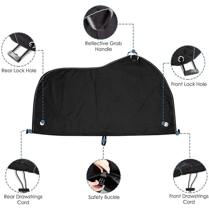 Engwe Waterproof Bike Cover (Rain, Sun, UV, Dust, Wind Proof with Lock Hole) - Pogo Cycles