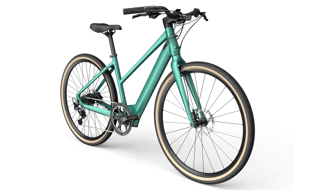 Fiido E-Gravel C22-Step Through Preorder - Pogo Cycles available in cycle to work