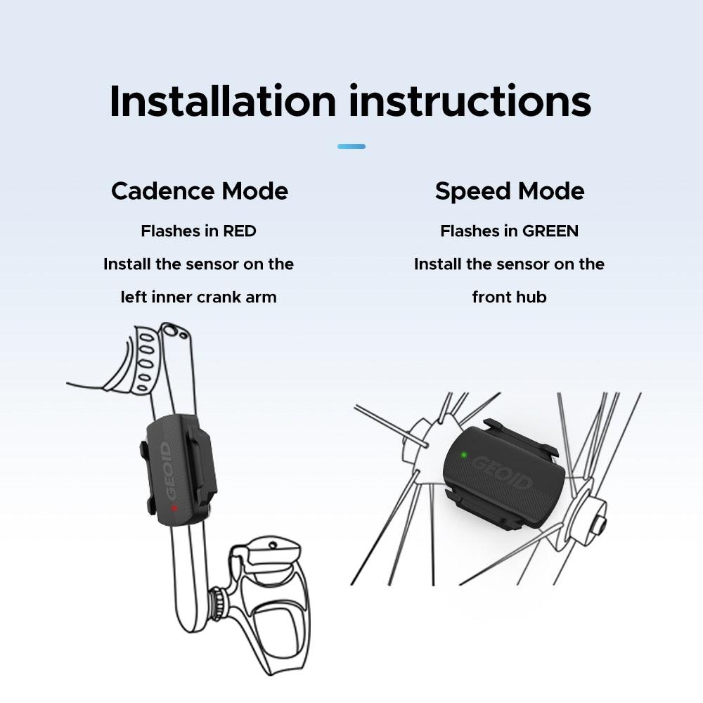 Speed and 2024 cadence sensor