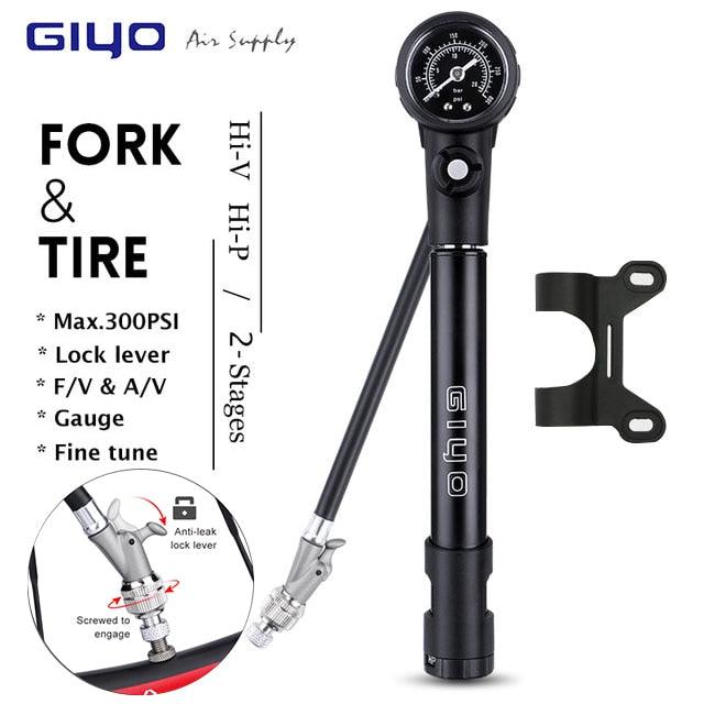 Giyo MTB Shock Fork Pump - Pogo Cycles