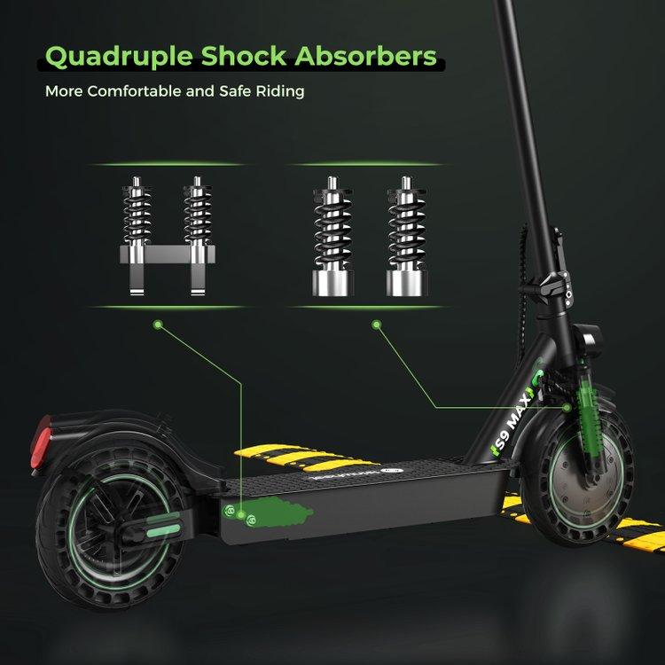 i9Max 500W Electric Scooter - Pogo Cycles available in cycle to work
