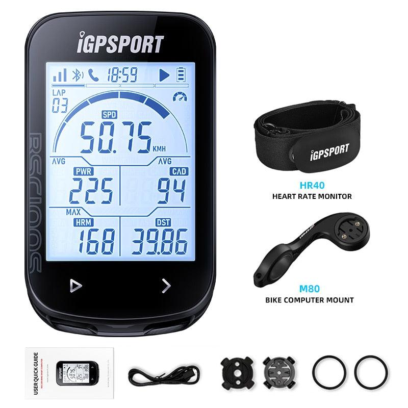 iGPSPORT BSC100S GPS Odometer Cycling Bike Computer Sensors Cycl Speedomet Riding Cycling Speedometer 2.6‘’ large screen - Pogo Cycles