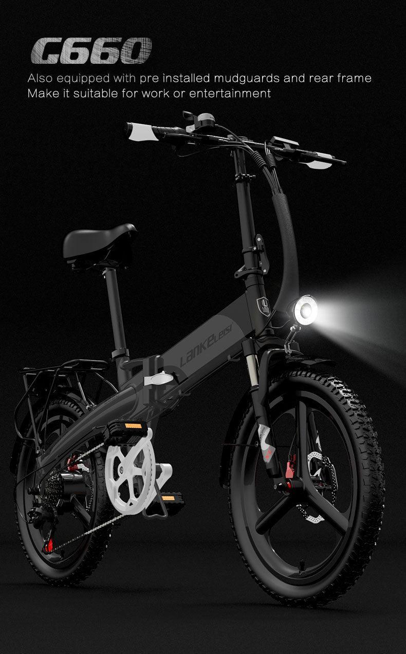 Lankeleisi G660 Folding Electric City Bike - Pogo Cycles