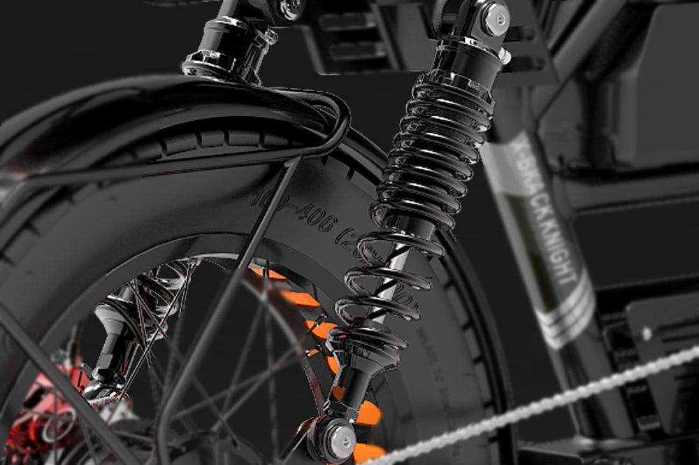 LANKELEISI X-Black Knight Dual Motor Electric Bike - US - Pogo Cycles