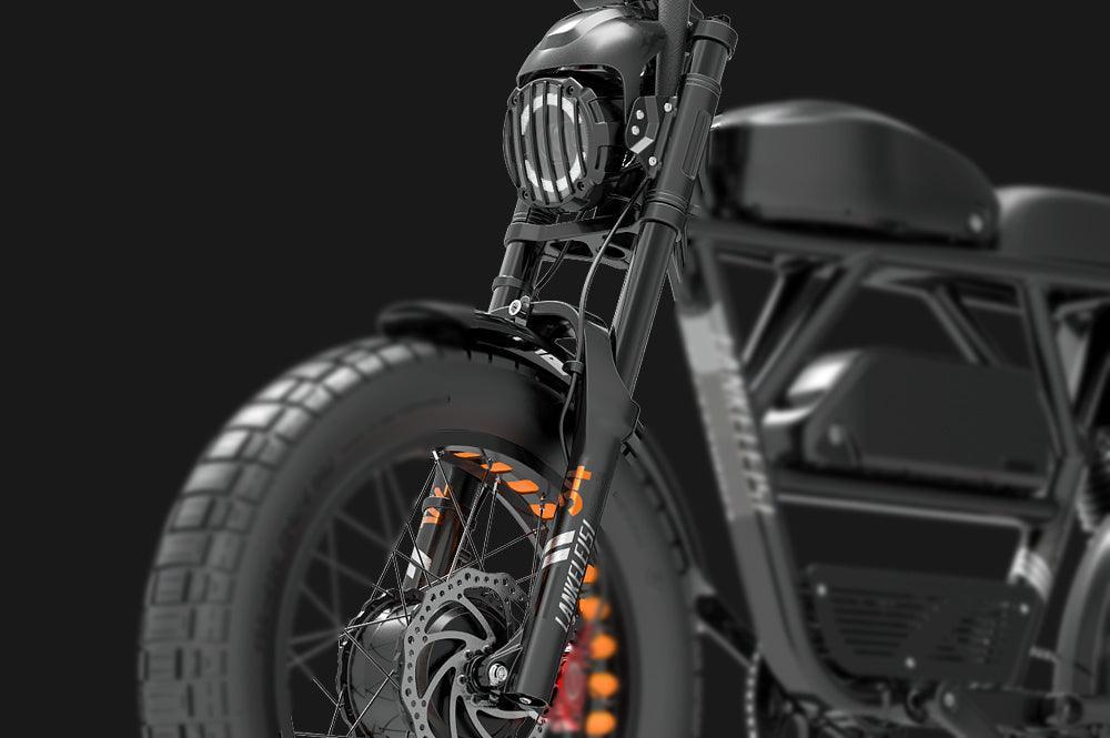 LANKELEISI X-Black Knight Dual Motor Electric Bike - US - Pogo Cycles