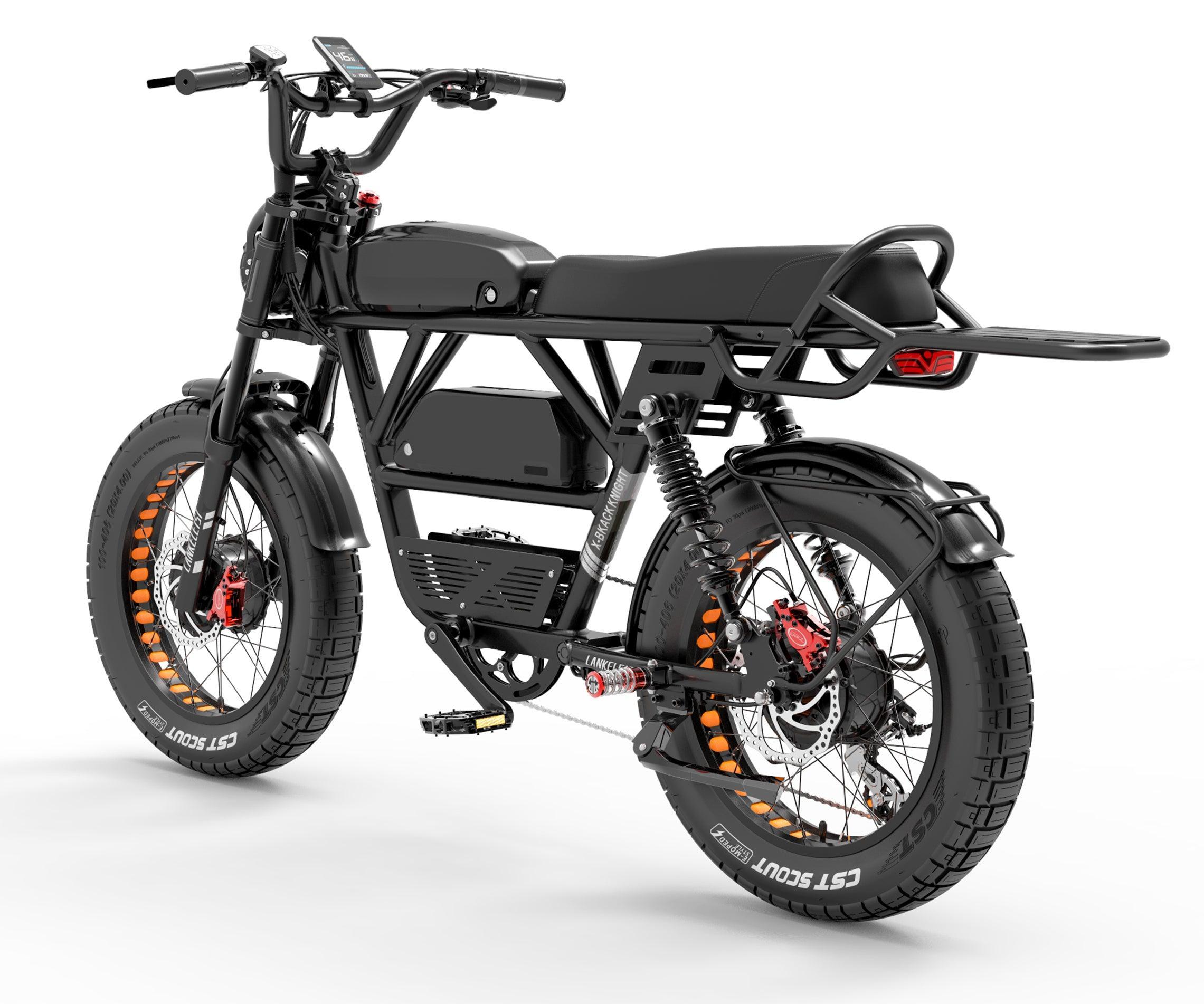 LANKELEISI X-Black Knight Dual Motor Electric Bike - US - Pogo Cycles