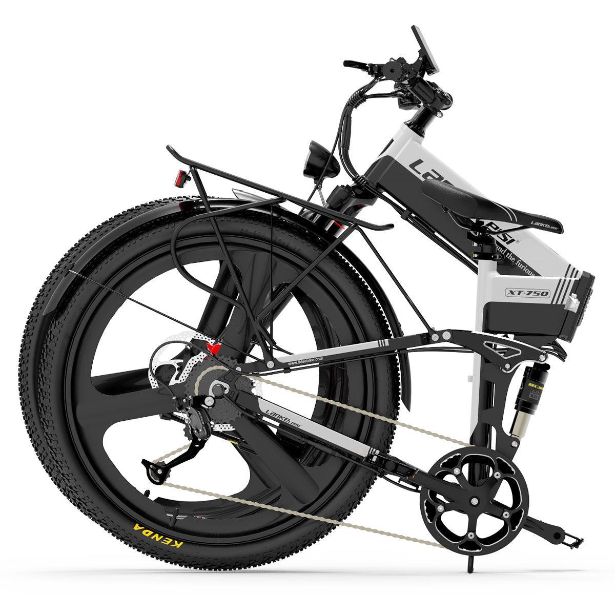 LANKELEISI XT750 Sports Version Electric Folding Bike - US - Pogo Cycles