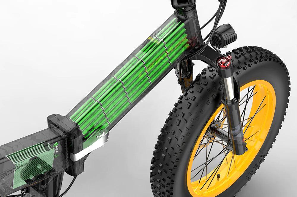 Lithium Battery / Li-Ion Battery Special For LANKELEISI Electric Bicycle - Pogo Cycles