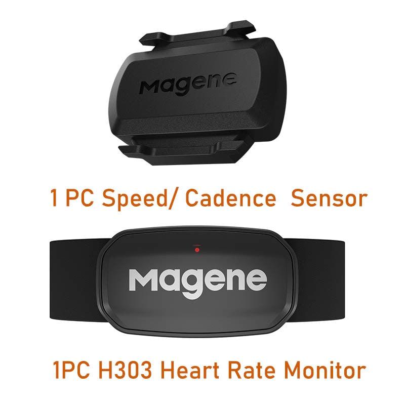 Magene Cadence Sensor Speed S3+ Speedometer ANT+ Bluetooth Computer Compatible with Garmin IGP Bryton Bike Computer Wireless - Pogo Cycles