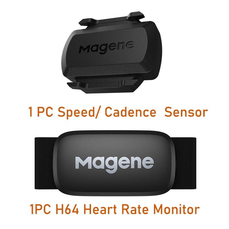 Magene Cadence Sensor Speed S3+ Speedometer ANT+ Bluetooth Computer Compatible with Garmin IGP Bryton Bike Computer Wireless - Pogo Cycles