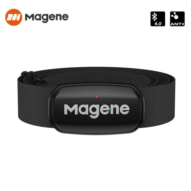 Magene H64 Heart Rate Monitor Mover Bluetooth ANT Sensor With Chest Strap Computer Bike Wahoo Garmin BT Sports - Pogo Cycles