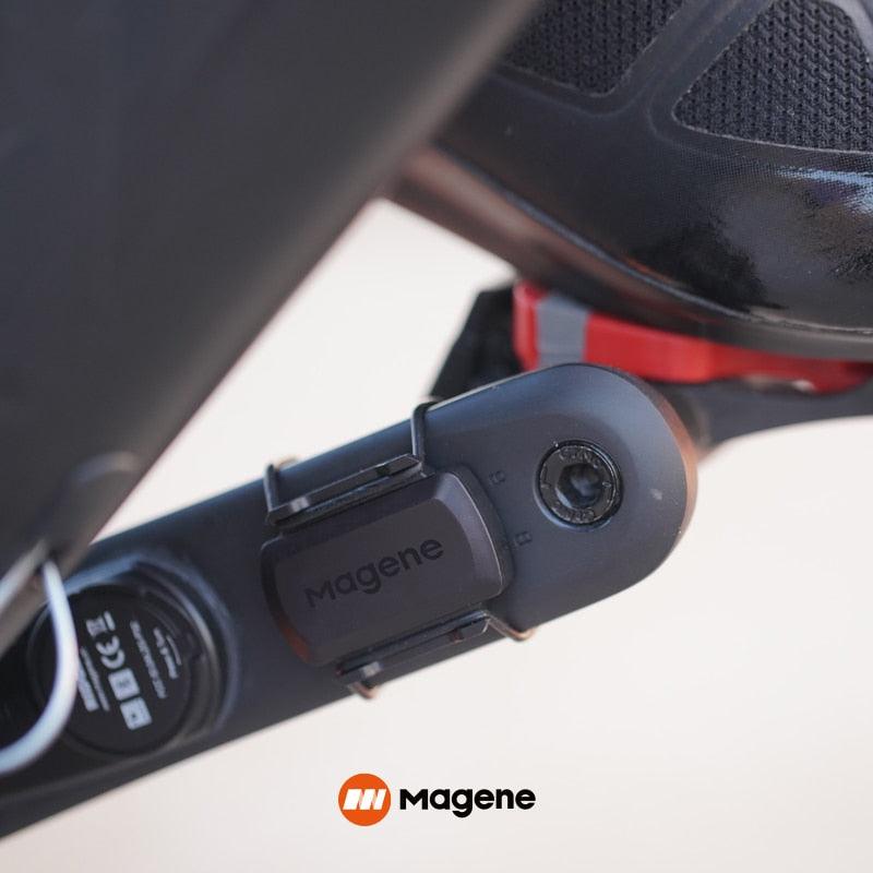 Magene S3+ Speed Cadence Sensor ANT Bluetooth Computer Speedmeter Dual Sensor Bike Accessories Compatible with WahooOnelap Zwift - Pogo Cycles