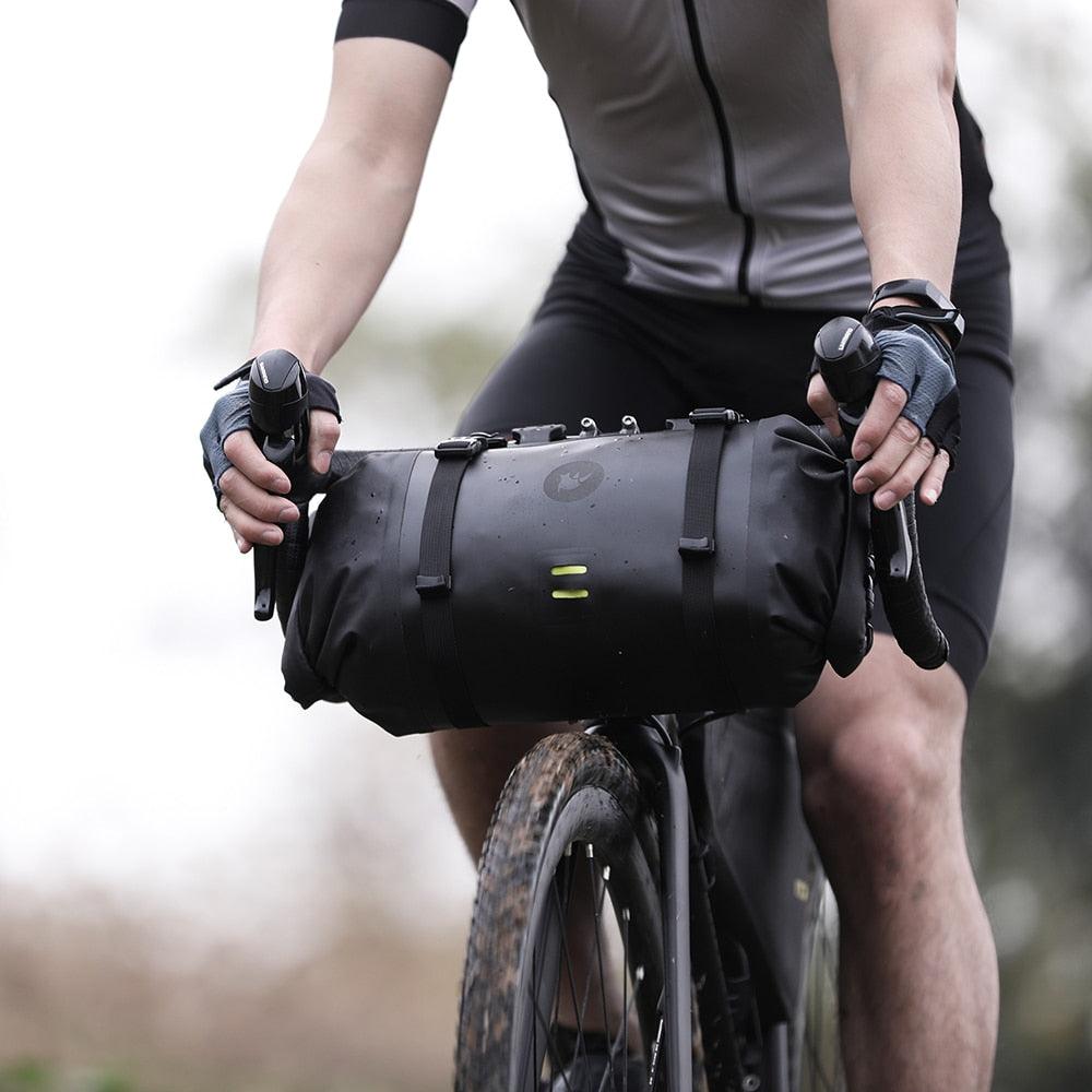 Rhinowalk Bike Handlebar Bag Waterproof Big Capacity 4L-12L Frame Front Tube Cycling Bag Trunk Pannier Bike Accessories - Pogo Cycles