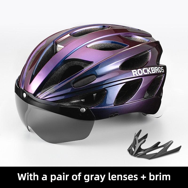 Rockbros aero road online bike helmet