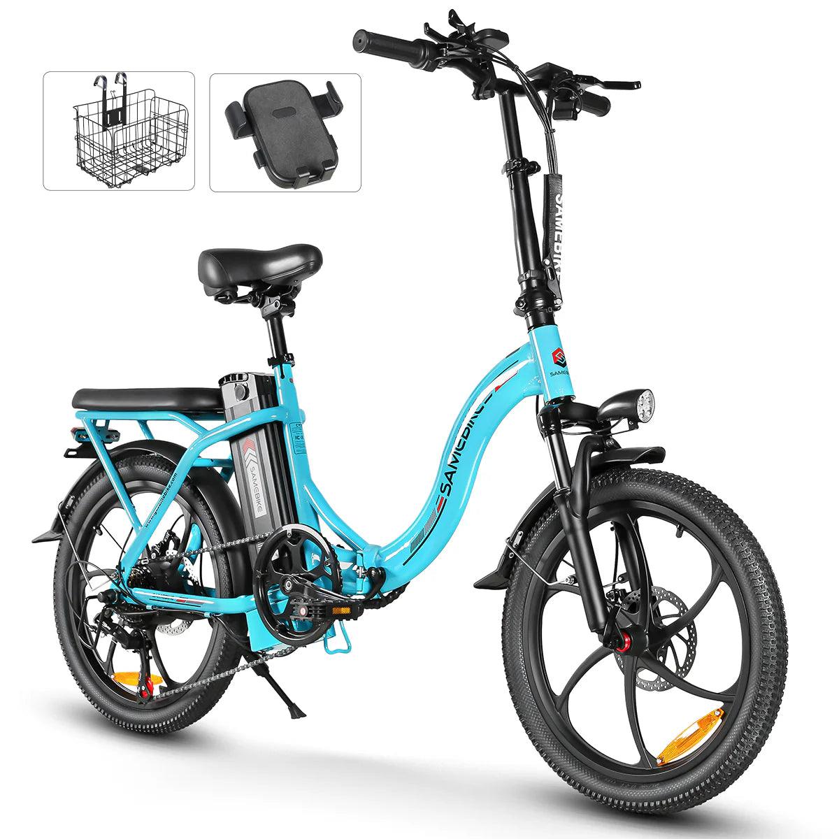 Samebike CY20 Portable Commuter Electric Bike - Pogo Cycles