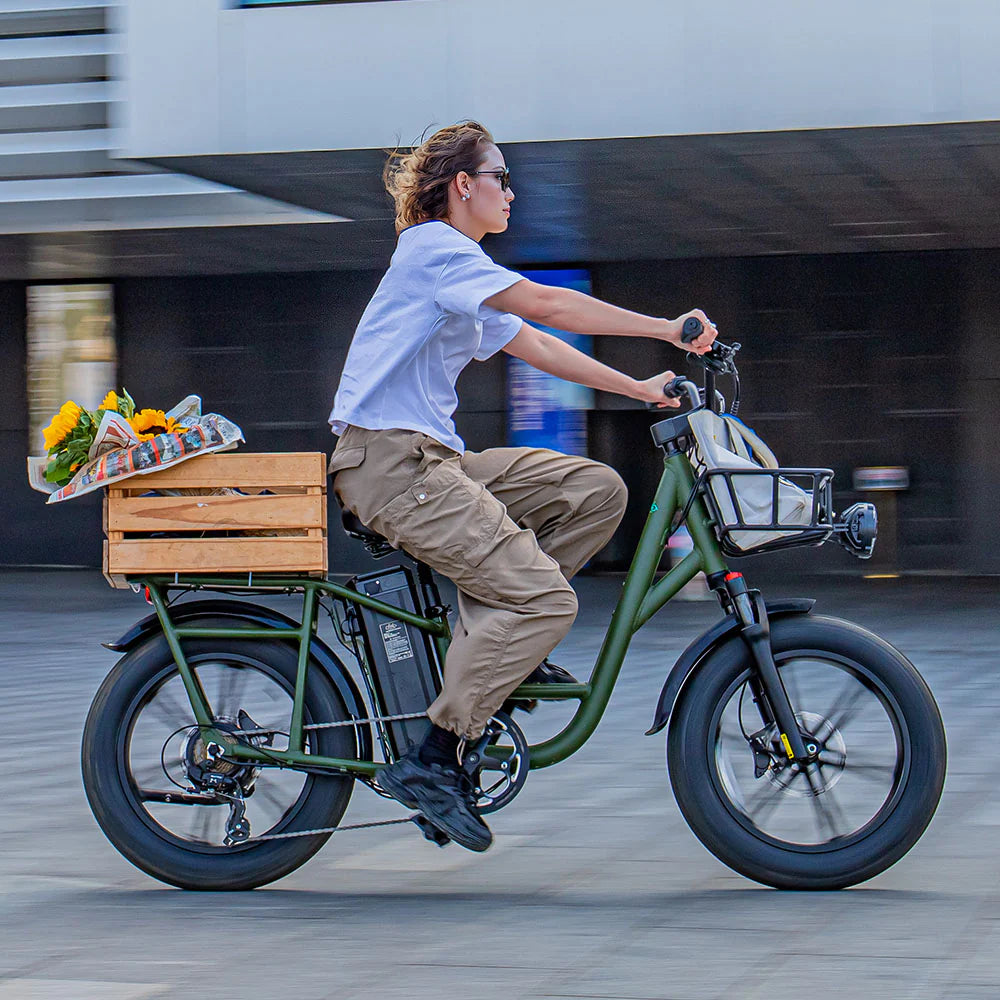 Электрический грузовой велосипед FIIDO T1 pro v2, выпуск 2023 г.