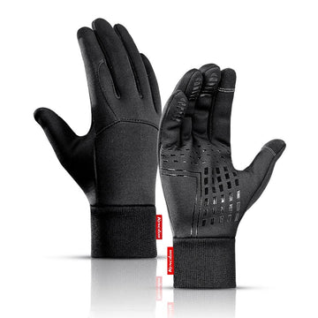 Winter Waterproof Fishing Gloves For Men Women Touch Screen Outdoor Sports  Running Cycling Windproof Breathable Non-Slip Gloves