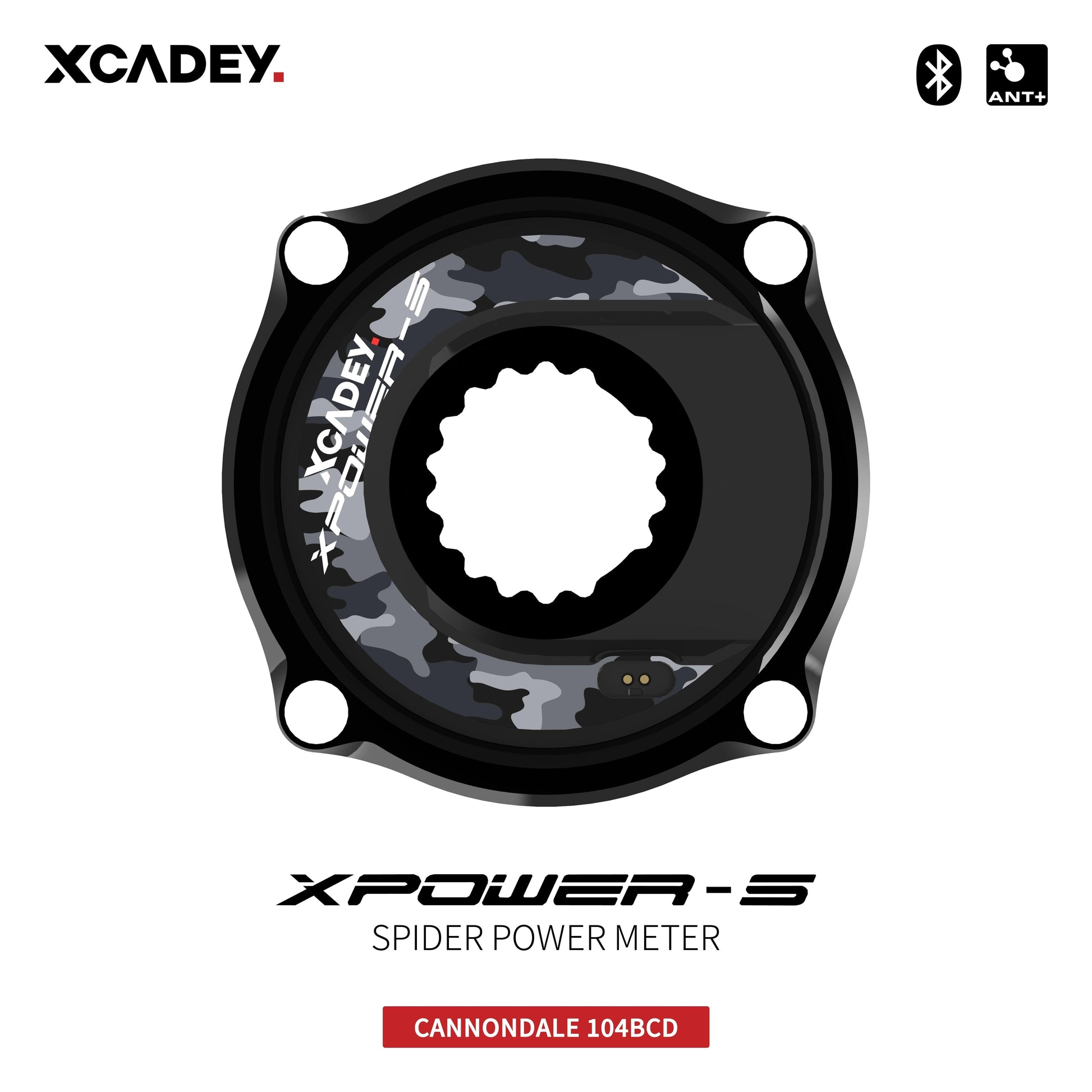 XCADEY XPOWER-S Road Bicycle Bike MTB Spider Power Meter For SRAM ROTOR RaceFce Crank Chainring 104BCD 110BCD - Pogo Cycles